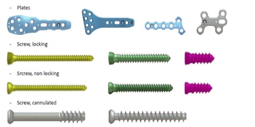 Different Types Of Surgical Screws