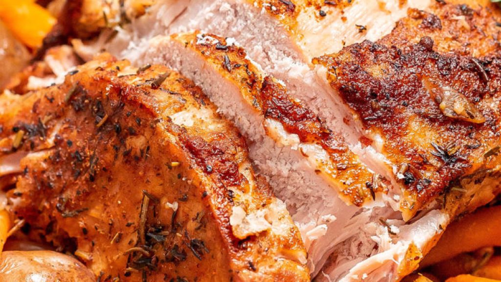 What is the secret to tender pork loin?